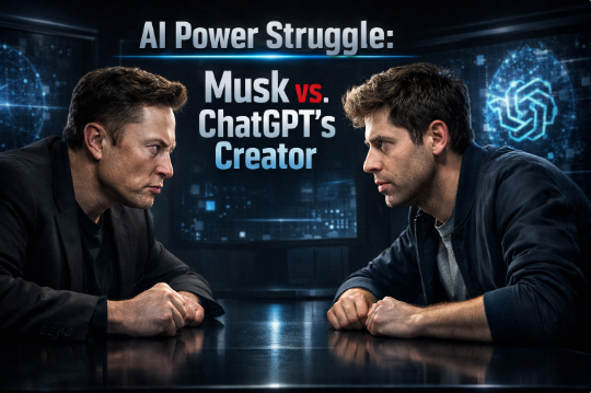 إيلون ماسك في نزاع مع مُنشئ ChatGPT